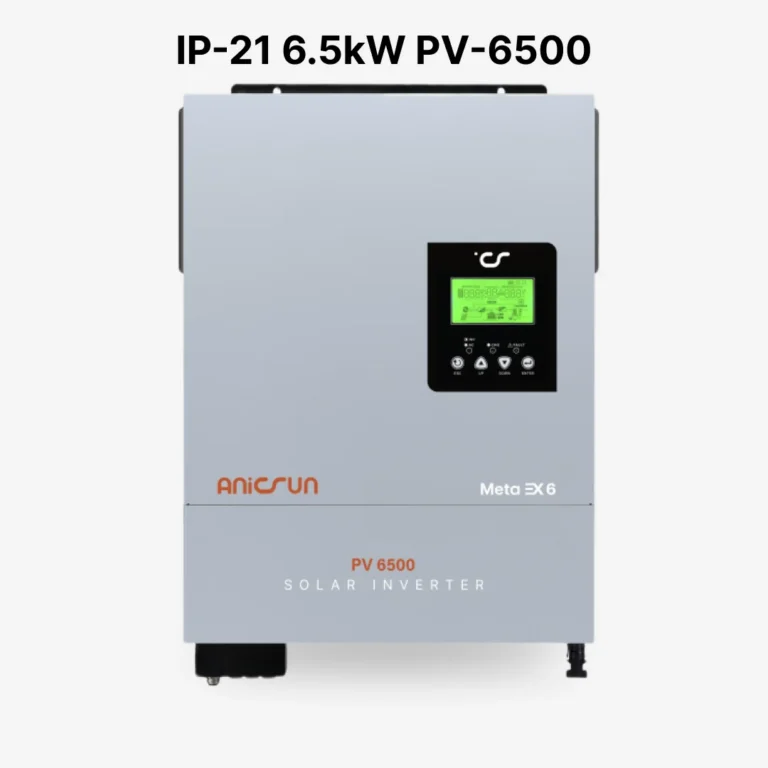 Anicsun Meta EX 6kW PV6500 Hybrid Solar Inverter