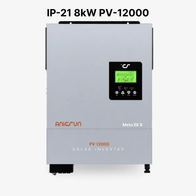 Anicsun Meta EX 8kW PV12000 Hybrid Solar Inverter