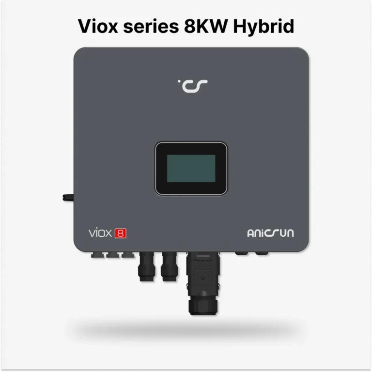 Anicsun Viox 8KW IP65 Hybrid Solar Inverter