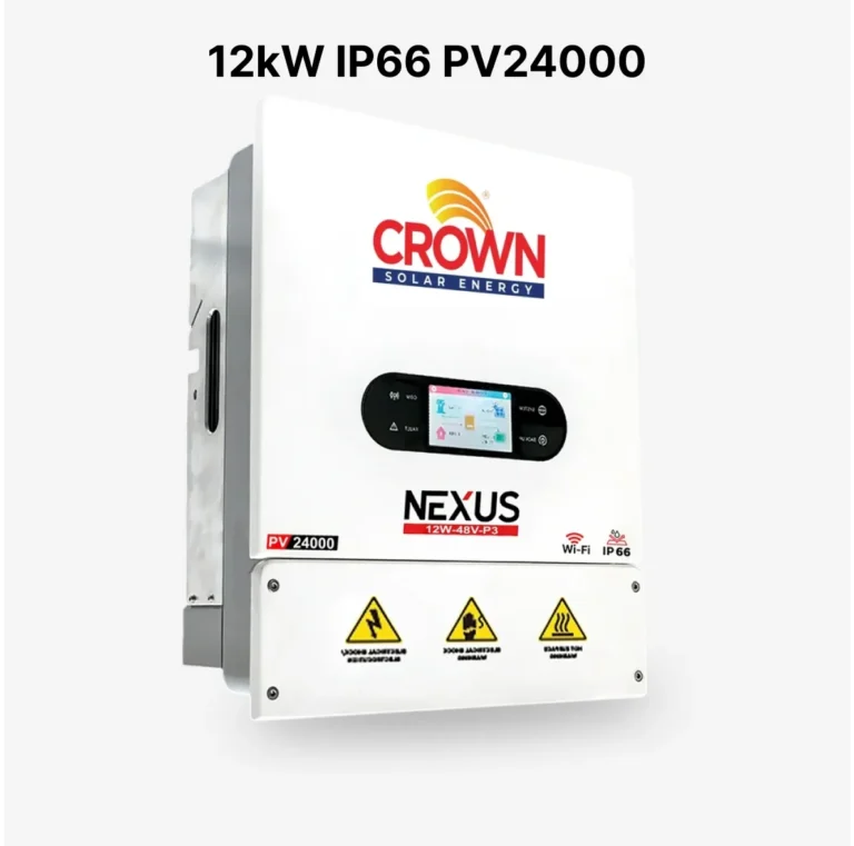Crown Nexus 12kW PV24,000 Single Phase Hybrid Solar Inverter