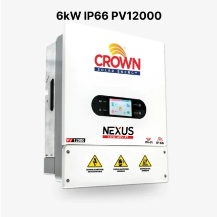 Crown Nexus 6kW PV12,000 Single Phase Hybrid Solar Inverter