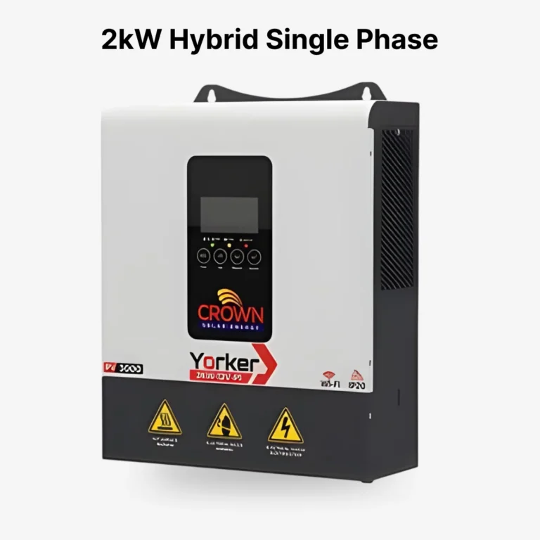 Crown Yorker 2kW Pure Shine Wave Solar Inverter