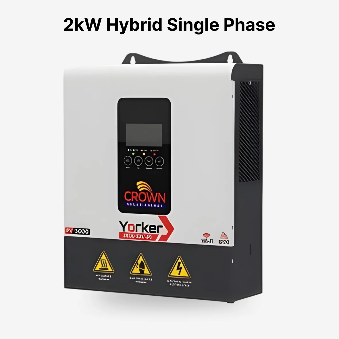 Crown Yorker 2kW Pure Shine Wave Solar Inverter Crown Yorker 2kW Pure Shine Wave Solar Inverter