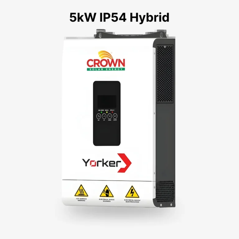 Crown Yorker Pro 5kW Pure Shine Wave Solar Inverter