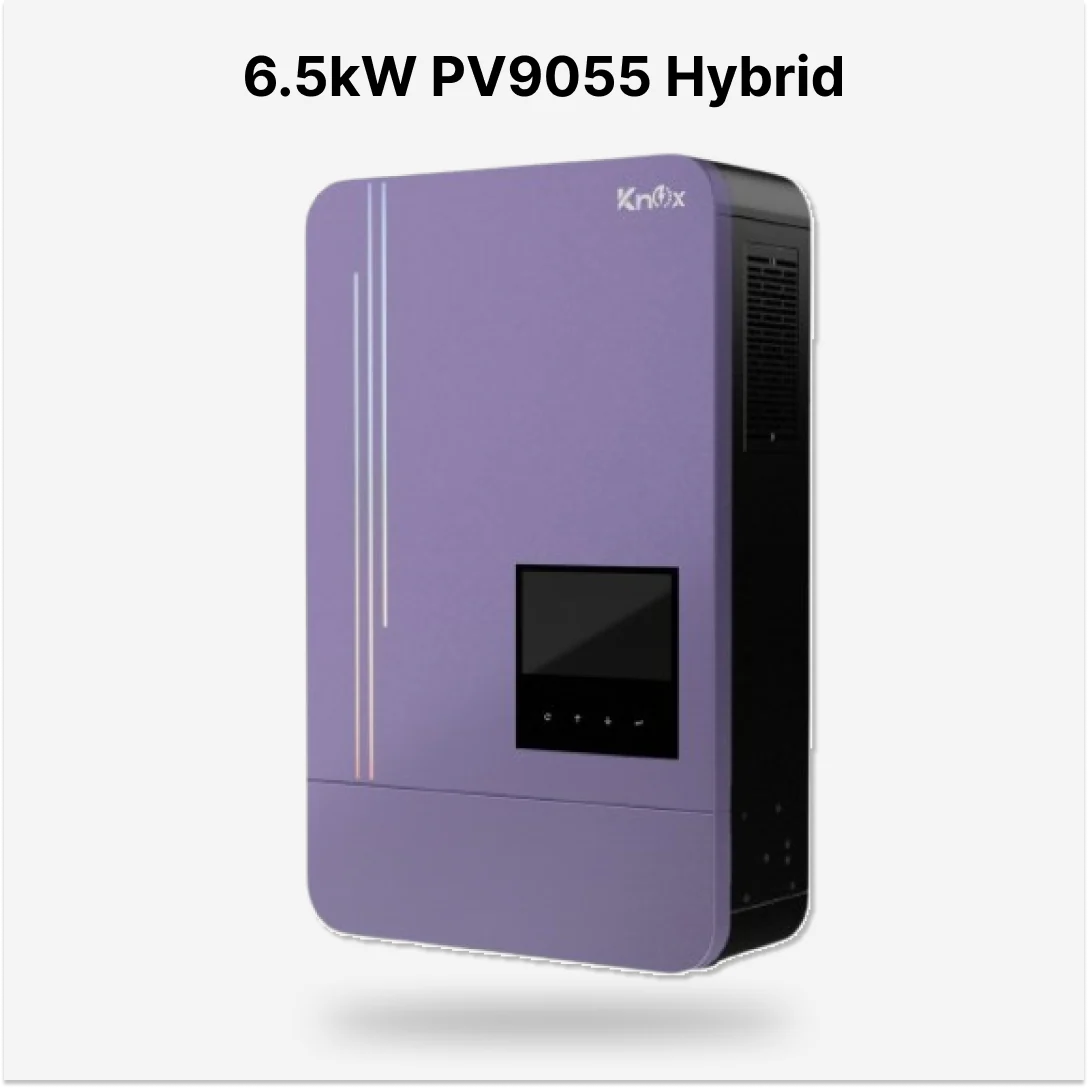 Knox Krypton 6.5kW PV9055 Hybrid Solar Inverter Knox Krypton 6.5kW PV9055 Hybrid Solar Inverter