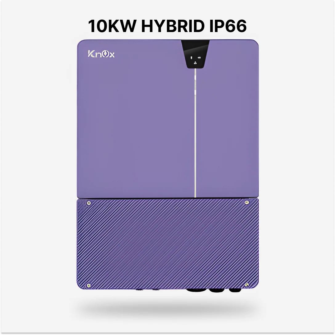 Knox Zynex Series 10KW IP66 Hybrid Solar Inverter Knox Zynex Series 10KW IP66 Hybrid Solar Inverter