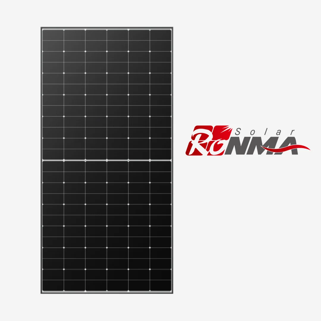 Ronma 585 W N-Type Topcon Double Glass Solar Panel Ronma 620 W N-Type Topcon Double Glass Solar Panel
