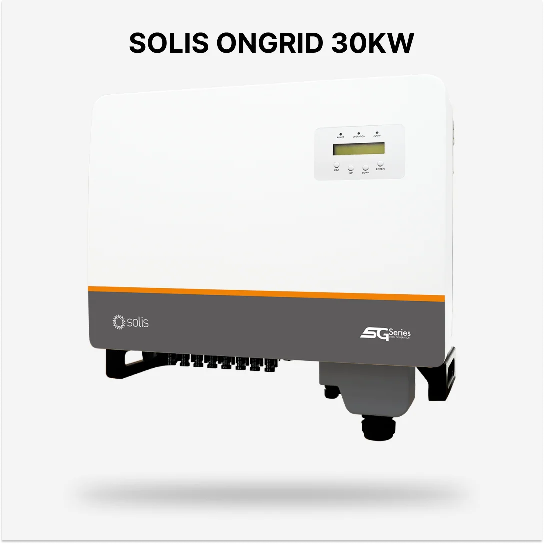 Solis 30KW OnGrid Solar Inverter Solis 30KW OnGrid Solar Inverter